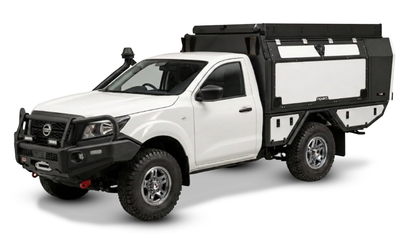 Nissan Patrol bakkie camper conversion