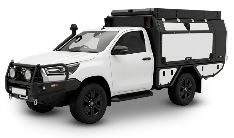 Toyota Hilux bakkie camper conversion