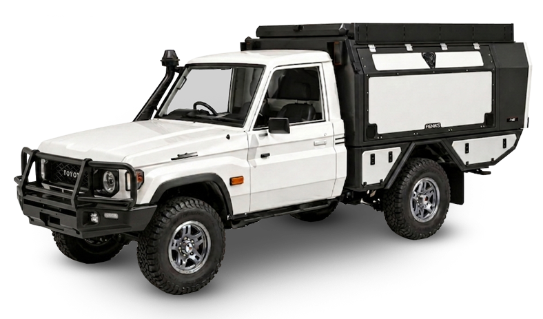 Toyota Land Cruiser 4x4 camper conversion